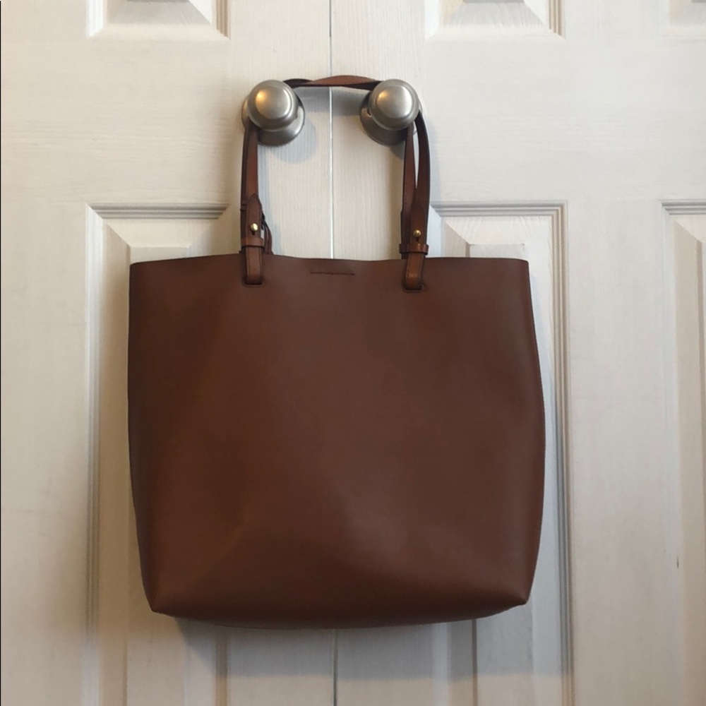 Fossil Brown Leather Bag